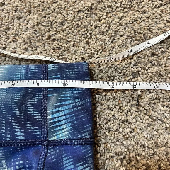 Lululemon Invigorate High-Rise Tight Legging Shapeshifter Flux Blue Multi Size 2 - Picture 12 of 15